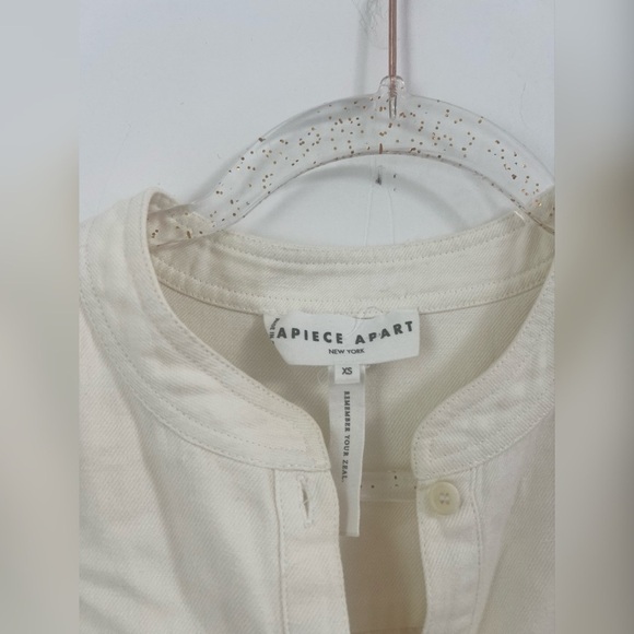 APiece Apart Maurino Drop Waist Mini
Dress in Cream Size: XS $350 - Picture 6 of 7